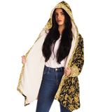 BAROQUE MICROFLEECE CLOAK