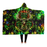 CANNABIS HOODED BLANKET