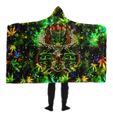 CANNABIS HOODED BLANKET