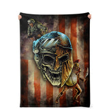 AMERICAN VIKING MICROFLEECE BLANKET