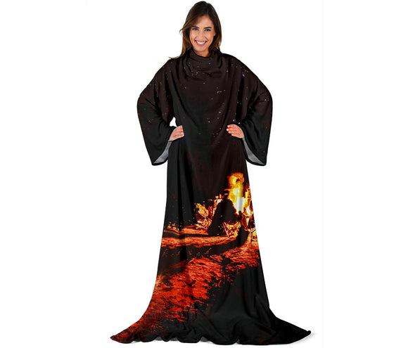 FIRE SLEEVED BLANKET
