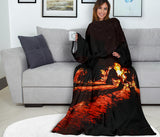FIRE SLEEVED BLANKET