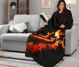 FIRE SLEEVED BLANKET